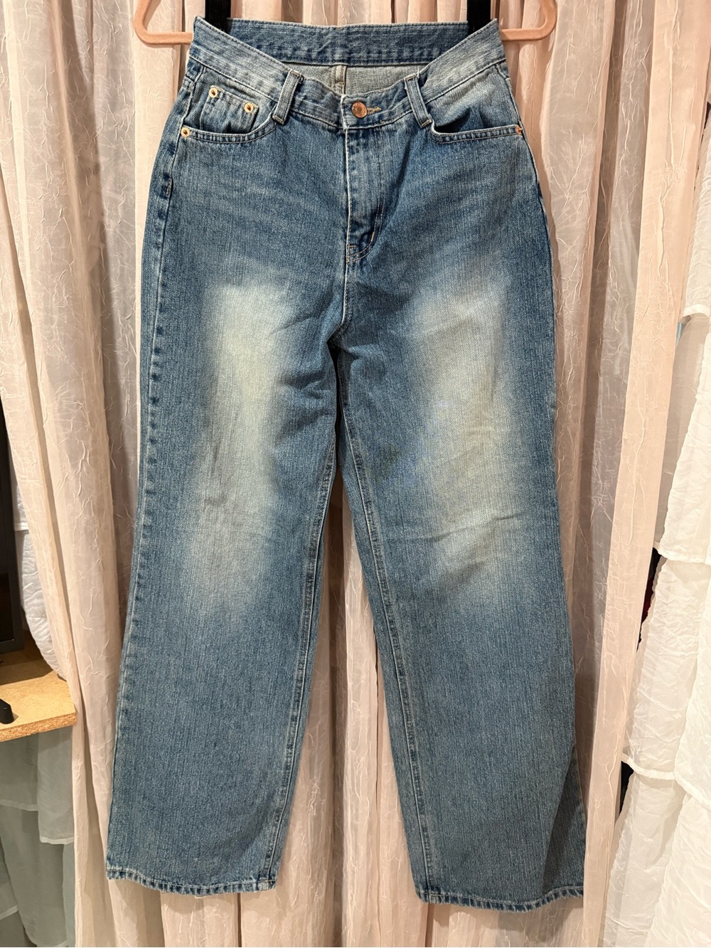 Strawberry Leaves Barrel Jean Size M